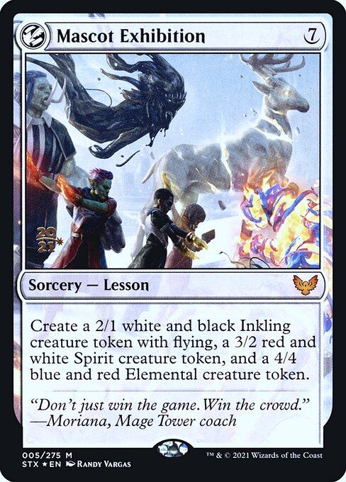 Exibição de Mascotes — Strixhaven: School of Mages Promos 5s