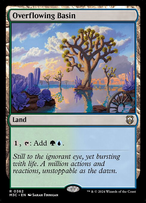 Overflowing Basin — Modern Horizons 3 Commander 362