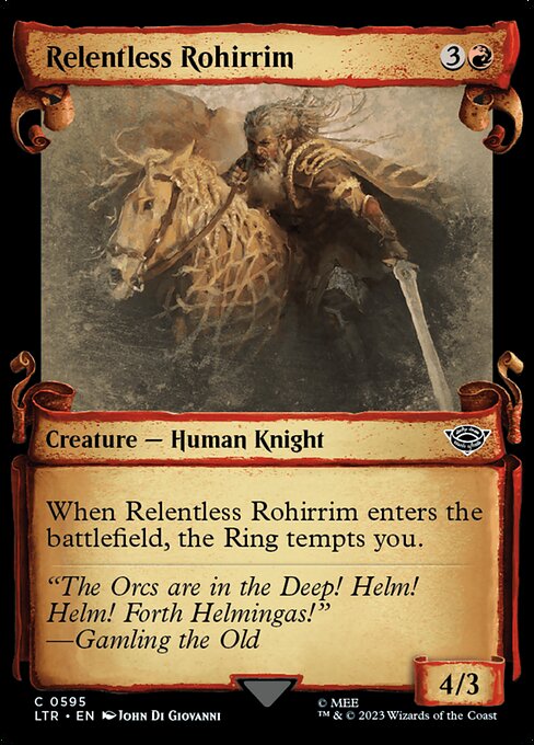 Rohirrim Incansável — The Lord of the Rings: Tales of Middle-earth 595