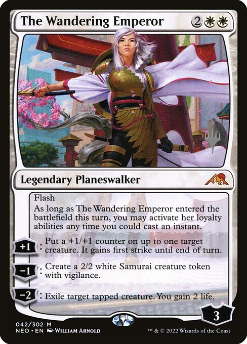 A Imperatriz Errante — Kamigawa: Neon Dynasty Promos 42p