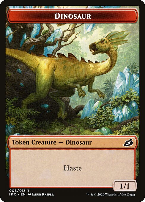 Dinosaur — Ikoria: Lair of Behemoths Tokens 8