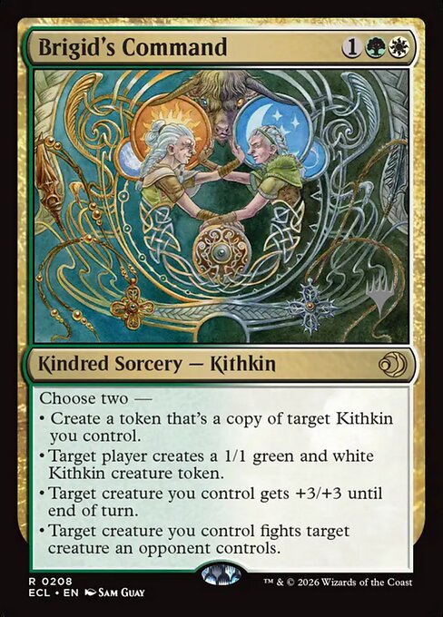 Brigid's Command — Lorwyn Eclipsed Promos 208p