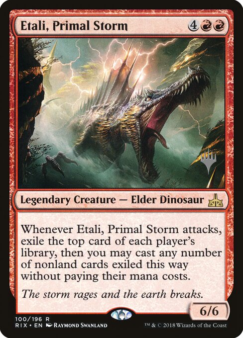 Etali, Tormenta Primordial — Rivals of Ixalan Promos 100p