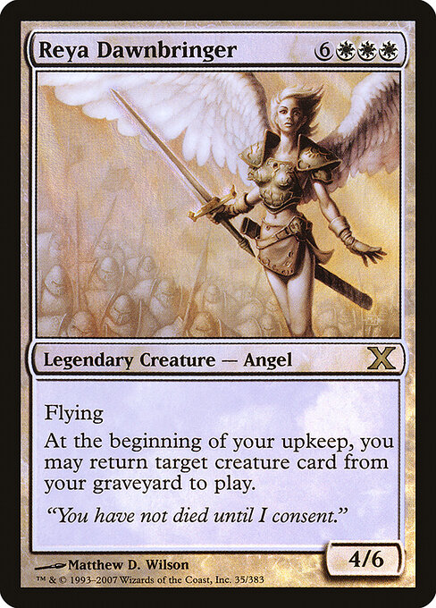 Reya, Portadora da Alvorada — Tenth Edition 35★