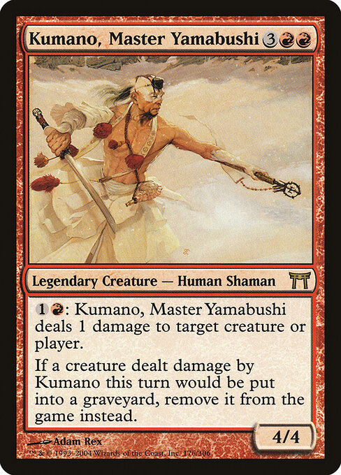Kumano, Mestre Yamabushi — Champions of Kamigawa 176