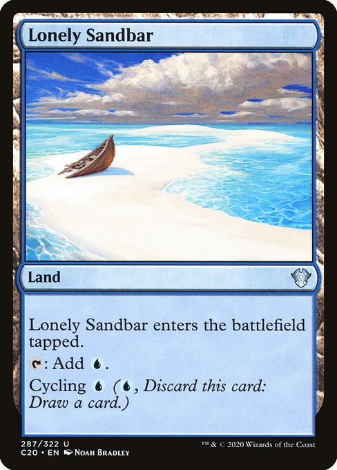 Banco de Areia Isolado — Commander 2020 287