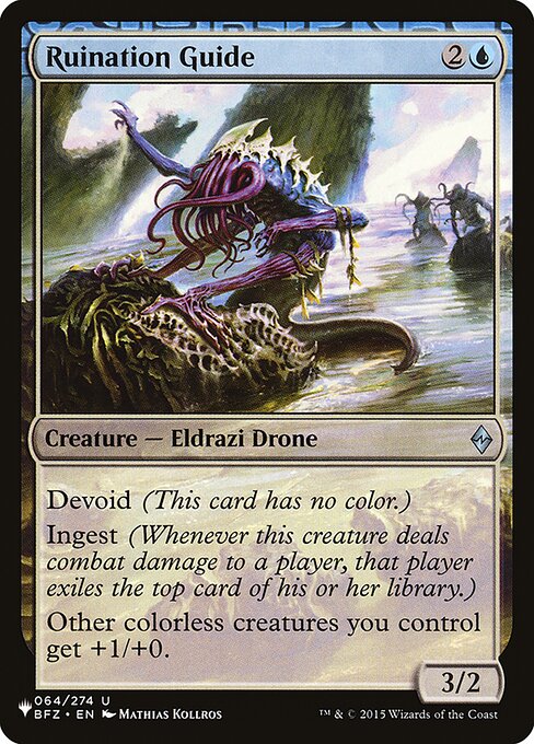 Guia Ruinoso — The List BFZ-64