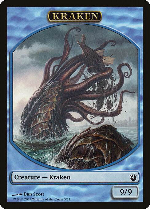 Kraken — Born of the Gods Tokens 5