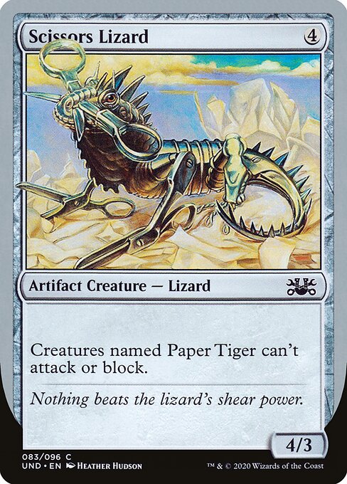 Scissors Lizard — Unsanctioned 83