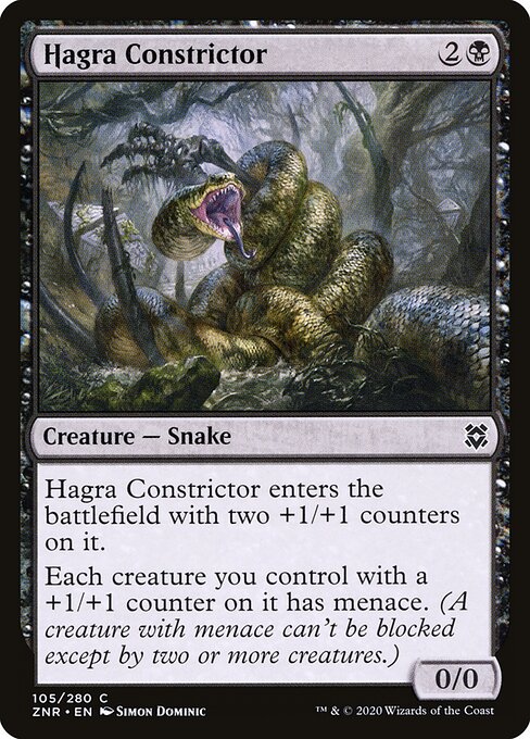 Constritora de Hagra — Zendikar Rising 105