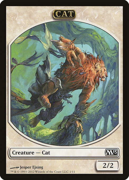 Cat — Magic 2013 Tokens 1