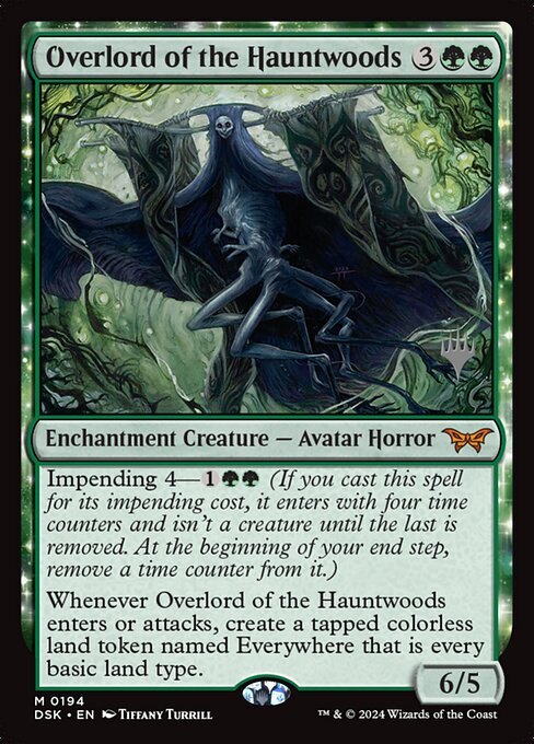 Overlord of the Hauntwoods — Duskmourn: House of Horror Promos 194p