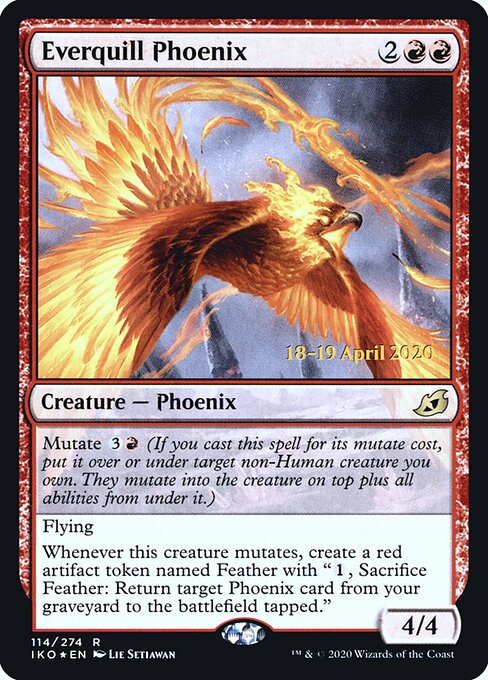 Fênix Plumeterna — Ikoria: Lair of Behemoths Promos 114s