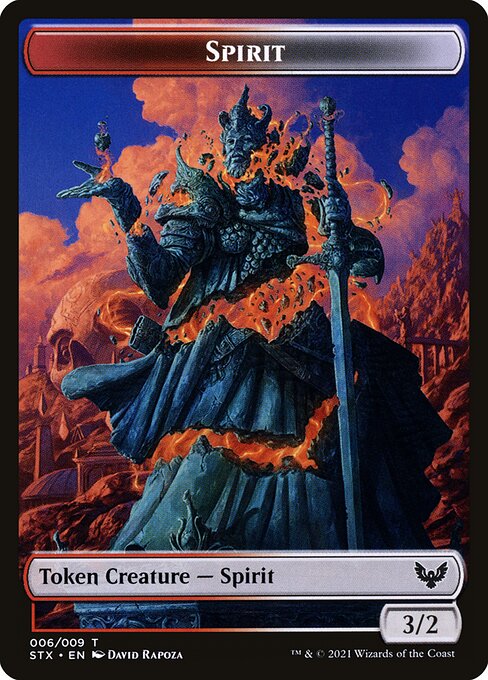 Spirit — Strixhaven: School of Mages Tokens 6