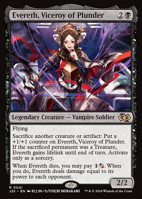 Evereth, Viceroy of Plunder — Foundations Jumpstart 41