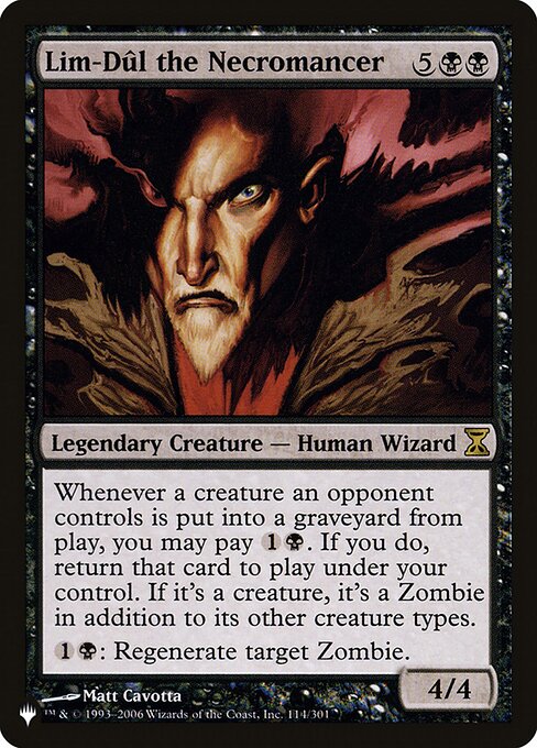 Lim-Dûl, o Necromante — The List TSP-114