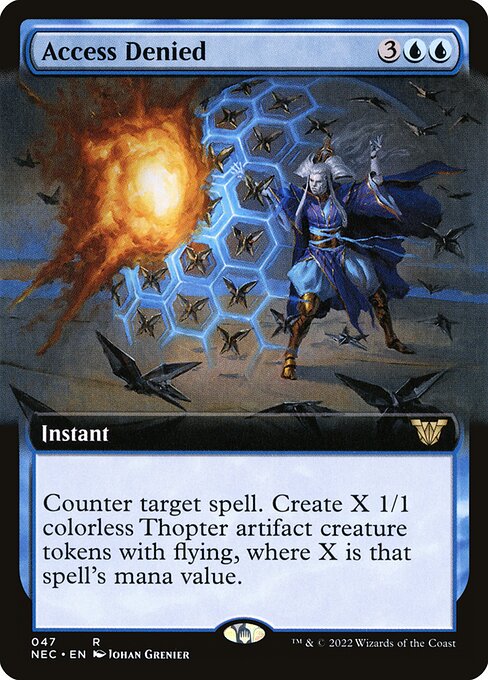 Acesso Negado — Neon Dynasty Commander 47
