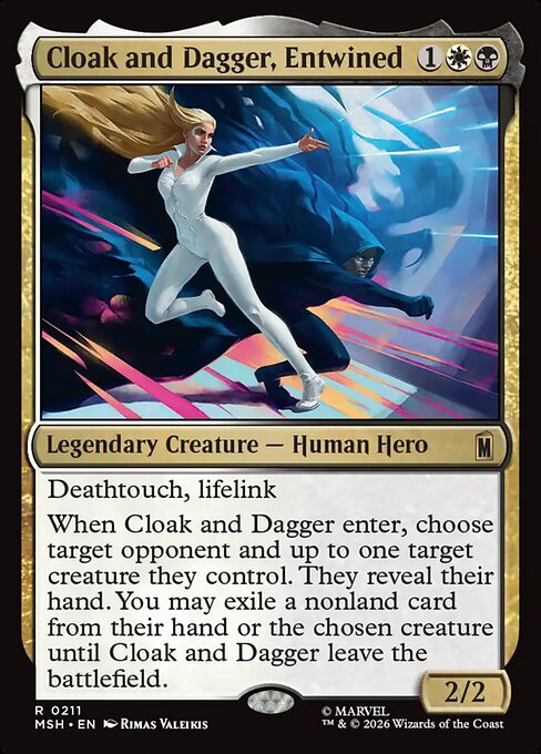 Cloak and Dagger, Entwined — Marvel Super Heroes 211