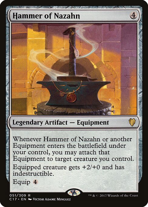 Martelo de Nazahn — Commander 2017 51