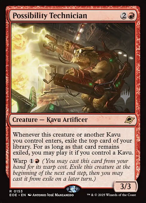Possibility Technician — Edge of Eternities Promos 153p