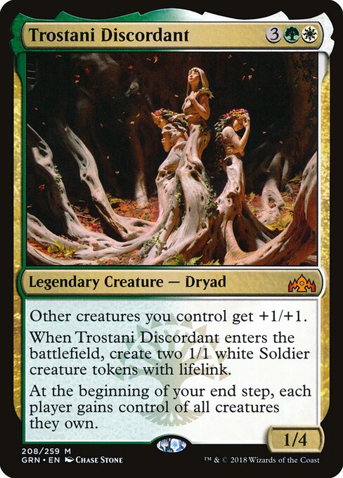 Trostani em Desacordo — Guilds of Ravnica 208