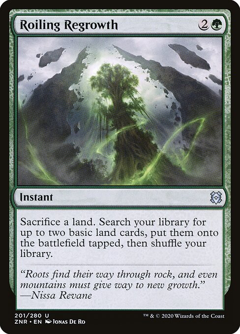 Recrescimento Turbilhonante — Zendikar Rising 201