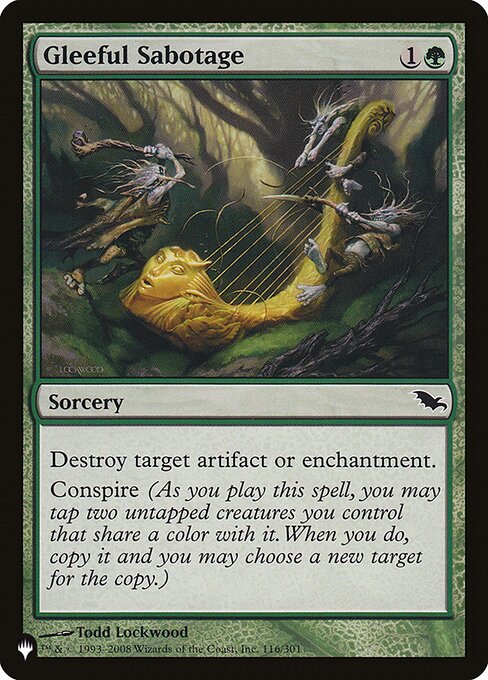 Sabotagem Jubilante — The List SHM-116