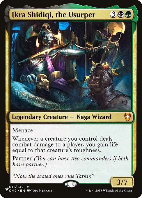 Ikra Shidiqi, a Usurpadora — The List CM2-11