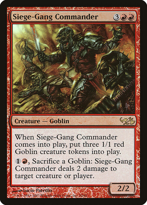 Comandante do Grupo de Cerco — Duel Decks: Elves vs. Goblins 32