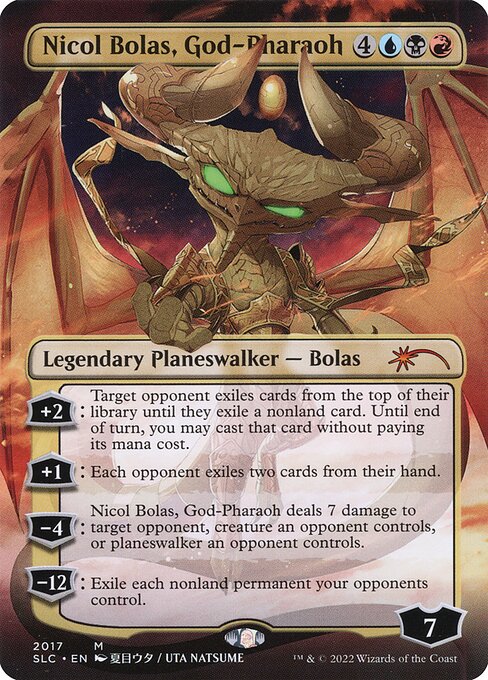 Nicol Bolas, Faraó-Deus — Secret Lair Countdown 2017