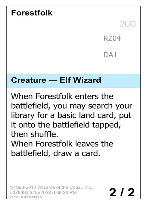 Forestfolk — Unknown Event RZ04a