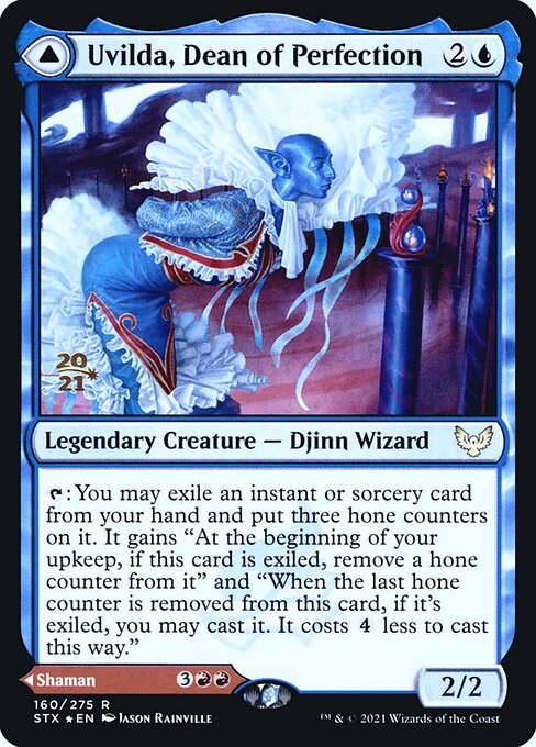 Uvilda, Dean of Perfection — Strixhaven: School of Mages Promos 160s