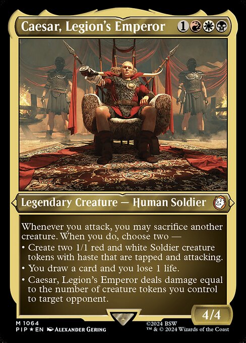 Caesar, Legion's Emperor — Fallout 1064