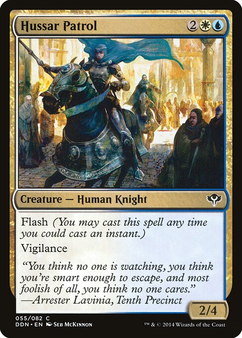 Patrulha Hussarda — Duel Decks: Speed vs. Cunning 55