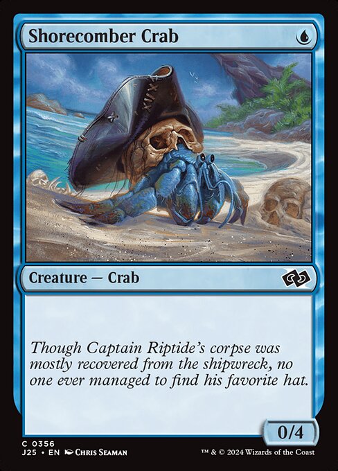 Shorecomber Crab — Foundations Jumpstart 356
