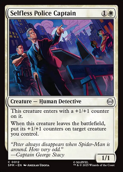 Selfless Police Captain — Marvel's Spider-Man 12