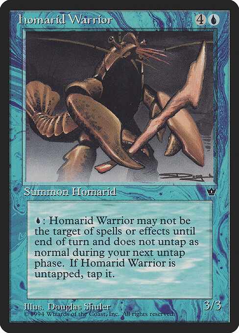 Guerreiro Homárida — Fallen Empires 22c