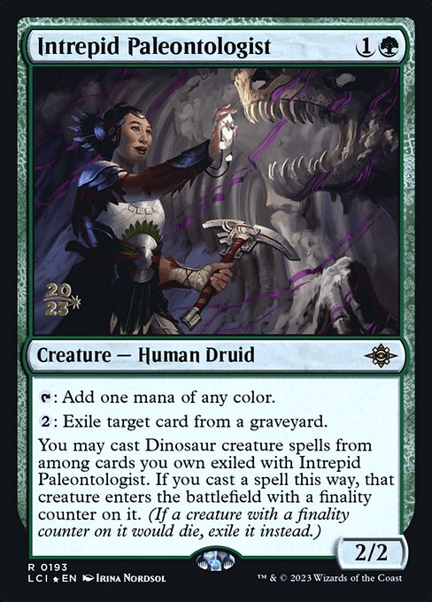 Paleontóloga Intrépida — The Lost Caverns of Ixalan Promos 193s