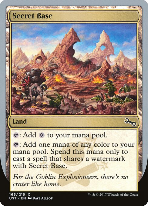 Secret Base — Unstable 165d