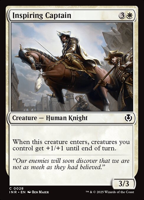 Capitão Inspirador — Innistrad Remastered 28