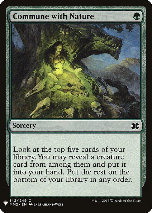 Comungar com a Natureza — The List MM2-142
