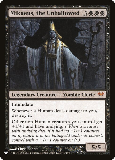 Mikaeus, o Maldito — The List DKA-70