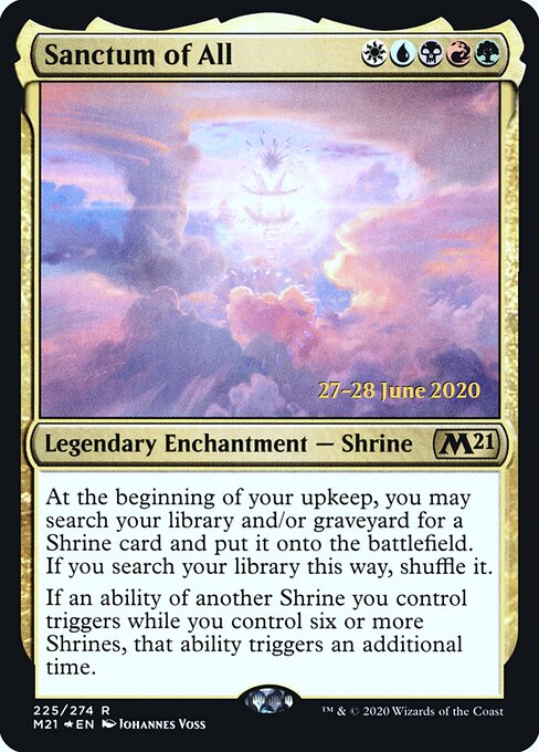 Santuário de Tudo — Core Set 2021 Promos 225s