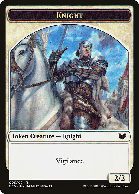 Knight — Commander 2015 Tokens 5
