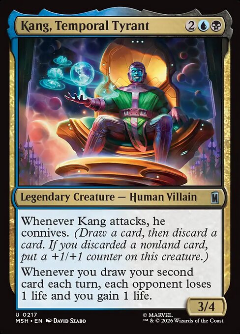 Kang, Temporal Tyrant — Marvel Super Heroes 217