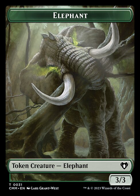 Elephant — Commander Masters Tokens 31