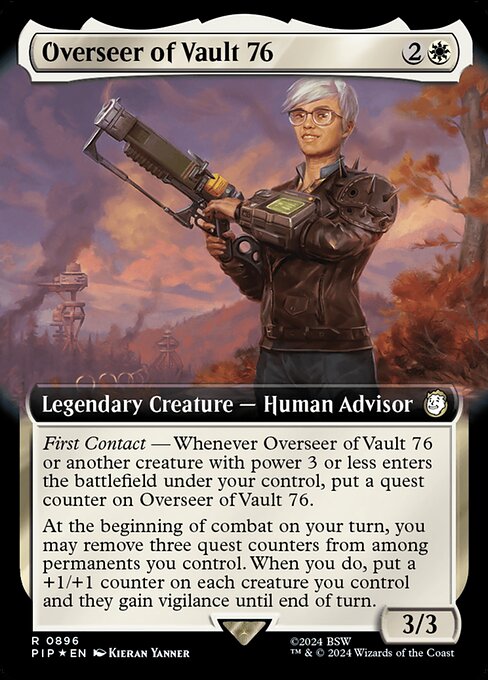 Overseer of Vault 76 — Fallout 896