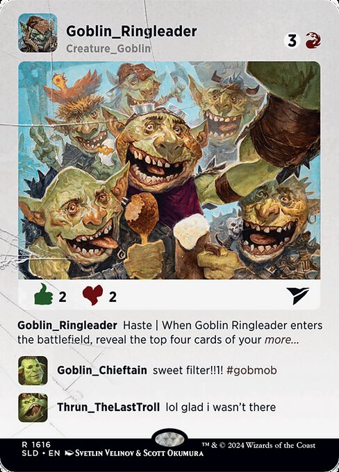 Goblin Ringleader — Goblingram 1616