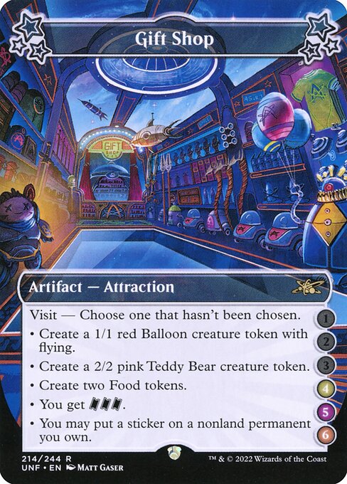 Gift Shop — Unfinity 214b