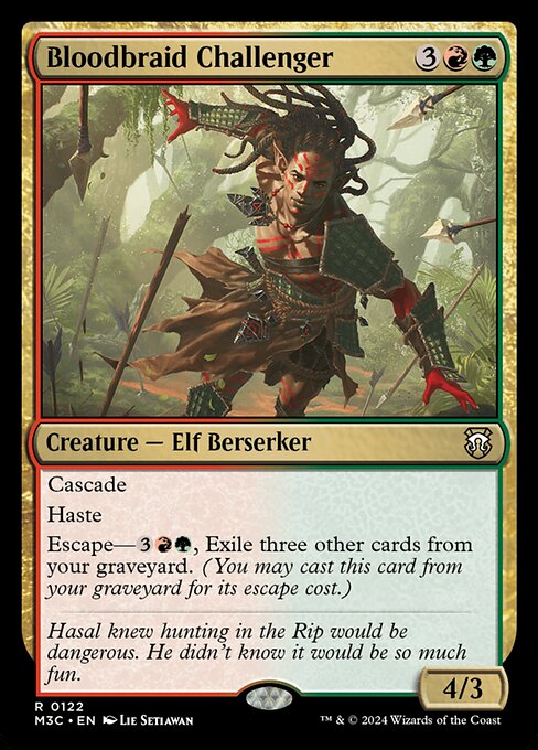 Bloodbraid Challenger — Modern Horizons 3 Commander 122